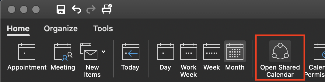 how to subscribe to a calendar in outlook for mac