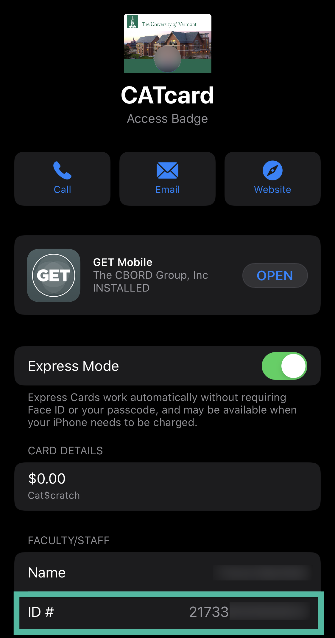 Adding Your Catcard To Apple Wallet On Iphone Or Apple Watch Uvm Knowledge Base